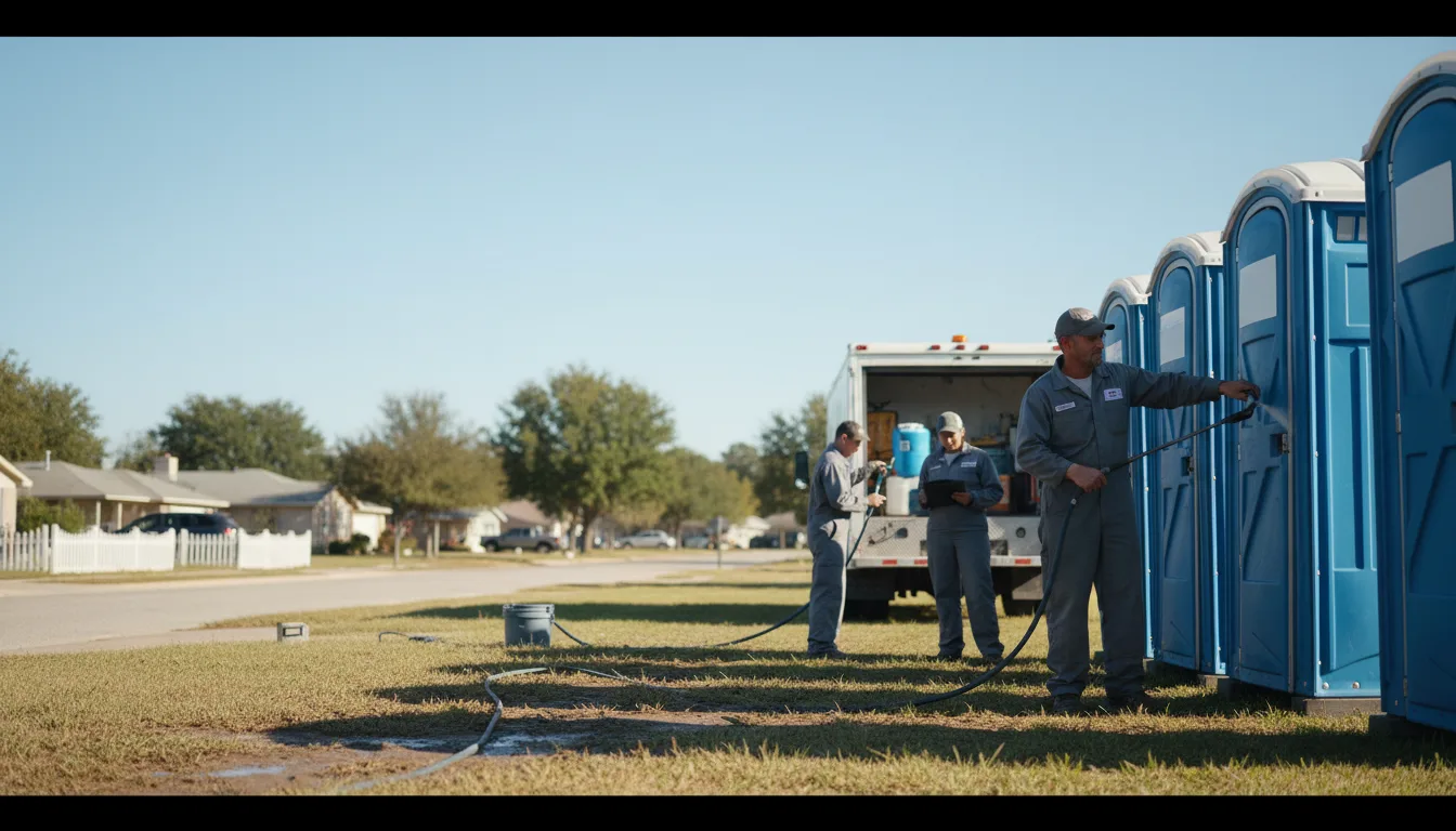 Long-Term Portable Toilet Rental in Wishek, ND near me